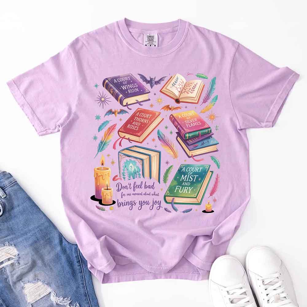 Velaris Book Lover Tee – Comfort Colors Bat Boys SJM Gift Adorb Custom Tees